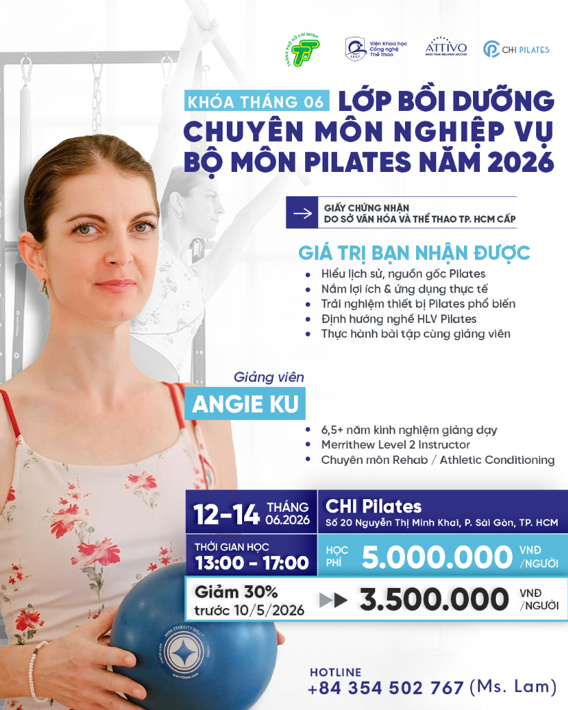 PILATES BASIC (Tháng 6/2026)